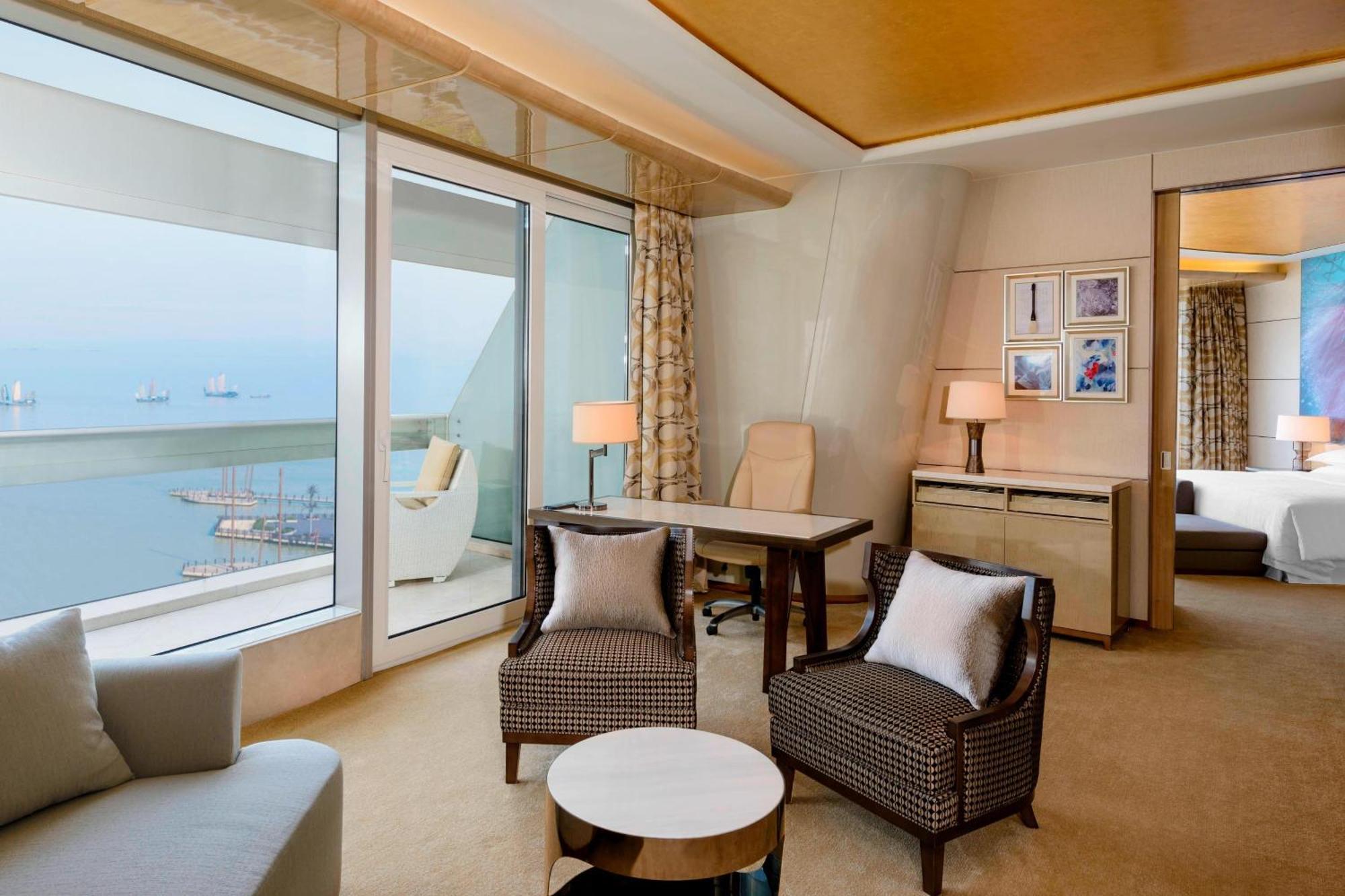 Sheraton Huzhou Taihu Lake Hot Spring Resort & Spa מראה חיצוני תמונה