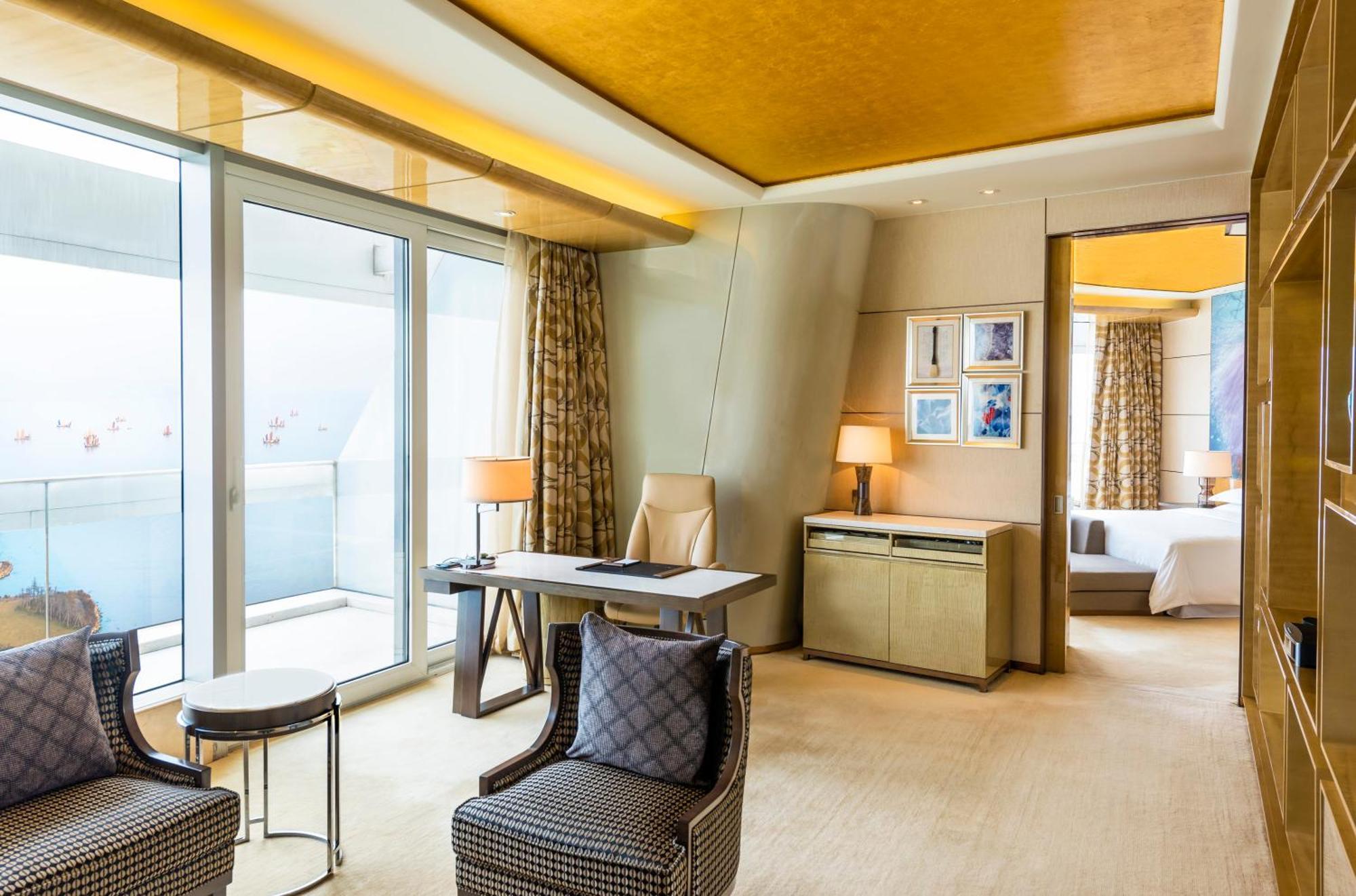 Sheraton Huzhou Taihu Lake Hot Spring Resort & Spa מראה חיצוני תמונה