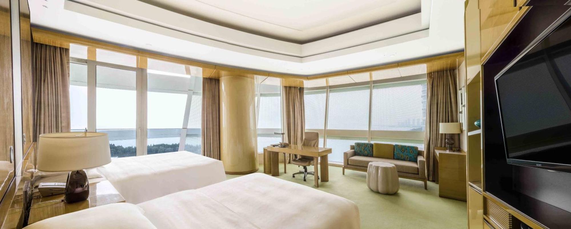 Sheraton Huzhou Taihu Lake Hot Spring Resort & Spa מראה חיצוני תמונה